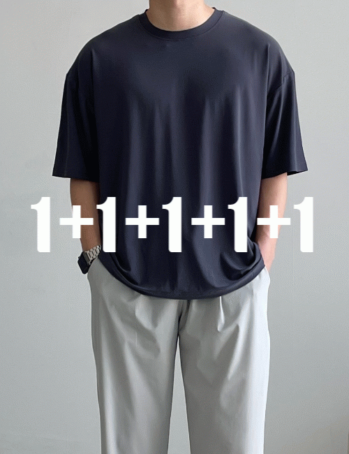 [1+1+1+1+1]아이티 고드름 반팔 티셔츠 (5color)